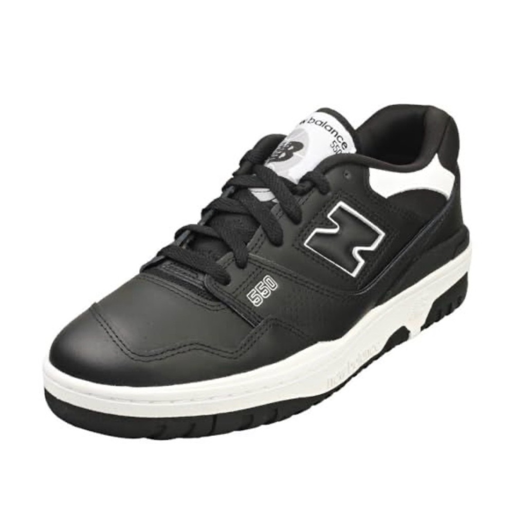 New Balance 550 BB550SVI Black White Mens Size 9 Sneakers ••• New In Box• - Picture 4 of 8